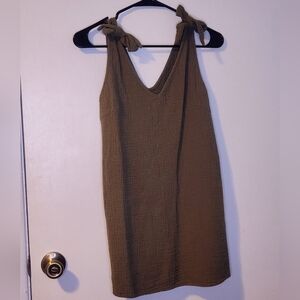 Dark green tank top